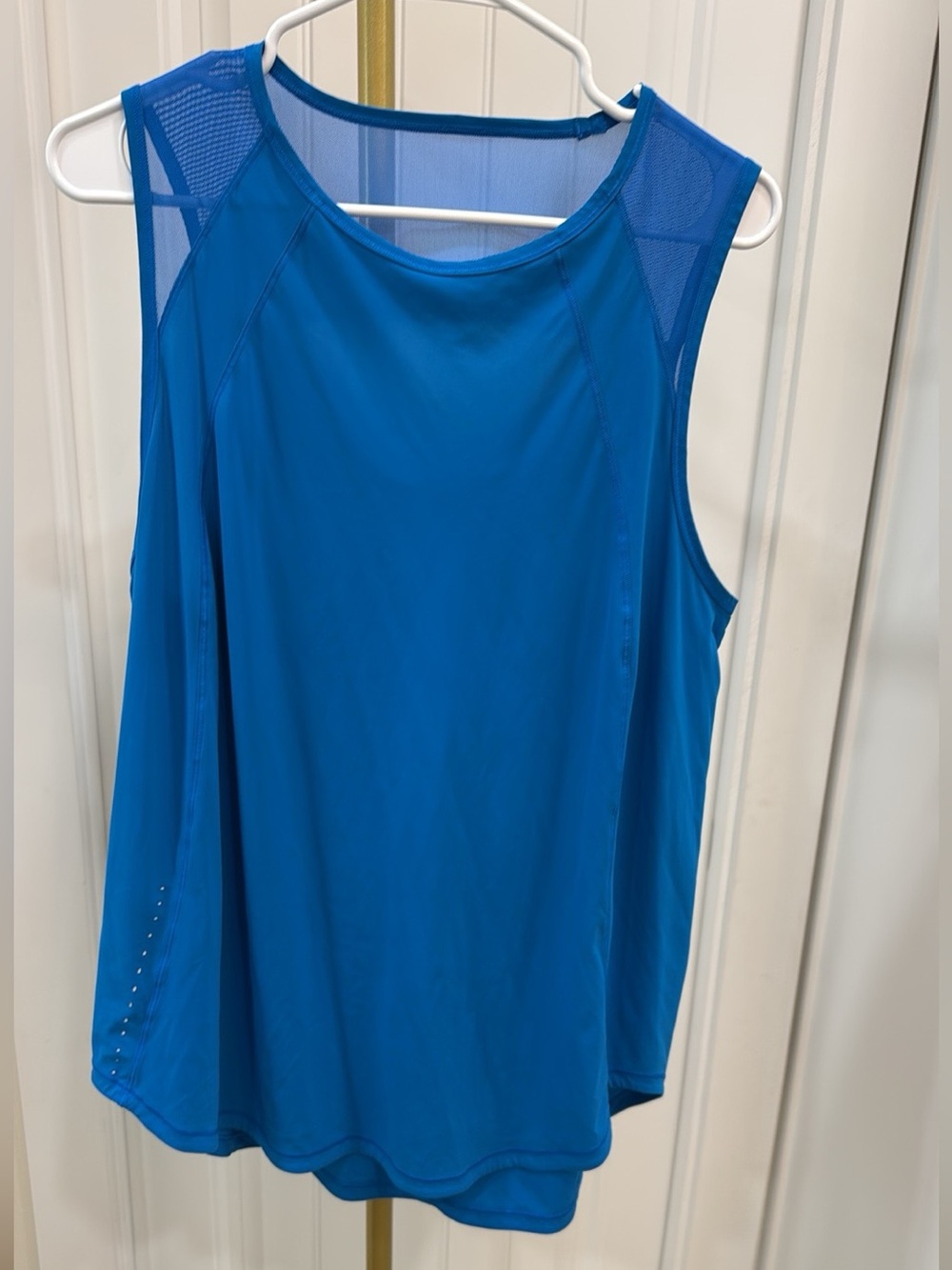 Lululemon Women’s Poolside Fast & Free Blue Sleeveless Active Tank Top